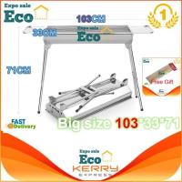 ราคา Eco Home เตา เตาย่าง เตาบาร์บีคิว เตาถ่าน เตาถ่านย่างบาร์บีคิว ยาว103*กว้าง33*สูง71 รุ่น Eco-103 big size (6081848628)