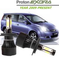 ราคา ไฟหน้ารถยนต์ LED 8000LM H4 4 ด้าน สําหรับ Proton Exora YEAR 2009-PRESENT 1 คู่ (17776817561)