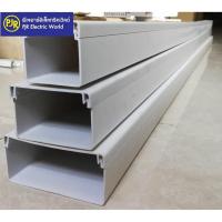 ราคา **ออเดอร์ละ 2 เมตร** ตัดเส้นละ 1 เมตร ยี่ห้อ PRI รางเก็บสายไฟสี่เหลี่ยม รางร้อยสายไฟ รางวายเวย์ รางพลาสติก สีขาว (3071961557)