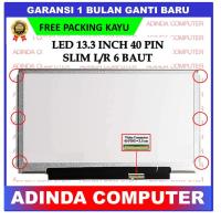 ราคา LCD LED Asus P31F P31SD P31SG PL30 13.3 13 นิ้ว 40 พิน 40pin Slim HD Bracket Ear Bolt ด้านข้างขวาซ้ายขอบ 6 หลุม (43570831988)