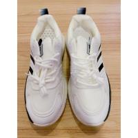 ราคา รองเท้าผ้าใบสีขาว แถบสีดำ (24609512833)