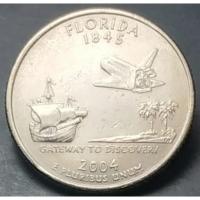 ราคา สหรัฐอเมริกา (USA), ปี 2004, 25 Cents, รัฐฟลอริดา (Florida), ชุด 50 รัฐของประเทศสหรัฐอเมริกา (4971622225)