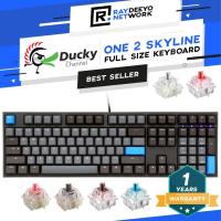 ราคา Ducky One 2 Skyline Mechanical Keyboard [เค้าโครงขนาดเต็ม/PBT Double-shot Keycap/Type-C] (22468982402)