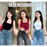 ราคา BEIIEW เสื้อกล้ามผ้าเรย่อนทรงคอเหลี่ยมเสริมฟองน้ำในตัว ใส่แล้วเข้ารูปเข้าทรงสวย สไตล์Korea ผ้านิ่มมาก ใส่สบายสุด สวยทุก (27725065113)