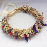 ราคา มงกุฎดอกไม้ ดอกไม้แห้ง - มงกุฎดอกไม้แห้งดั้งเดิมสําหรับวันเกิด ปาร์ตี้ ฯลฯ (13290806694)