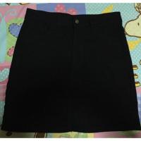 ราคา กระโปรงยีนส์สีดำ XL สาวอวบ (133776409)