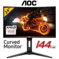 ราคา จอคอมพิวเตอร์ AOC C24G1 144hz 1ms VA Curved (3109215153)