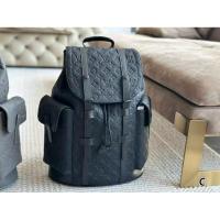 ราคา LOUIS VUITTON/LOUIS VUITTON Classic Mens Leather Embossed Backpack Backpack กระเป๋าเดินทาง (47300275370)