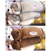 ราคา หมอนข้างนุ่มนิ่มหมาชิบะ+หมีขี้เซาขนาด 28 นิ้วมีเก็บเงินปลายทาง (9458316381)