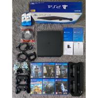 ราคา PS4 Slim 2218A บอร์ดล่าสุด Upgrade HDD เป็น 1,000GB แล้วครบชุดพร้อมเล่น (28733841745)