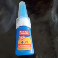 ราคา กาวติดเล็บปลอม401 ขนาด22กรัม ติดทนกว่ากาวชมพู (14010823259)