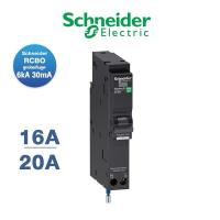 ราคา ถูกสุด/พร้อมส่ง✨เซอร์กิตเบรกเกอร์ ลูกย่อย กันดูด 1P 6kA 16A,20A ป้องกันไฟรั่ว RCBO schneider (28906507787)
