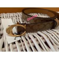 ราคา Coach 89402 Signature Buckle Belt เข็มขัด