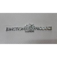 ราคา โลโก้แต่ง โลโก้กระจังหน้า โลโก้ติดท้ายรถ VIP Junction Produce (JPหมาป่า) เลสโครเมี่ยม ติดกาวสองหน้า (10204695695)