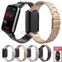 ราคา สายสแตนเลสเปลี่ยนวงโลหะสําหรับ Xiaomi Smart Band 7 Pro / Xiaomi Smart Band 8 9 Pro / Redmi Watch 4 5 (20460489349)
