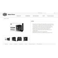 ราคา PSU CoolerMaster G750M (2021706657)
