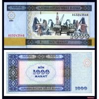 ราคา ธนบัตร อาเซอร์ไบจาน Azerbaijan ปี 2001 1000 มานัต P-23 สภาพใหม่เอี่ยม 100% UNC ไม่ผ่านการใช้งาน แบงค์สะสมและที่ระลึก (43057006838)