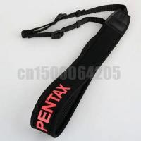 ราคา 1pcs camera Elastic red shoulder strap Neoprene Neck Strap for Pentax K20D K200D K100D K5 K3 (27369528992)