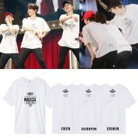 ราคา ใหม่ EXO CBX magicalcircus เสื้อยืดแขนสั้นคอกลมสำหรับผู้หญิงเสื้อลำลองทรงหลวมสำหรับผู้หญิง EXO Y2K CBX magicalcircus Con (25879382906)