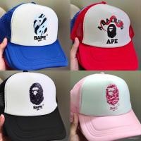 ราคา 【High quality】BAPE net vap Fashion Out Door Sun Dry Tongue Hat Cap (28307582195)