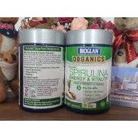 ราคา Bioglan Organic Spirulina 1000 mg สาหร่ายสไปรูลิน่า สาหร่ายเกลียวทอง (11201624335)