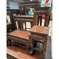 ราคา โต๊ะ​หมู่​บูชา​ หมู่​7​ ไม้สักเก่า (42057157751)