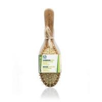 ราคา The Body Shop Cushion Wooden Pin Hair Brush (41715662438)