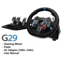 ราคา ขายดีส่งไวจอยพวงมาลัย Logitech Gaming Driving Force G29 การขับขี่ที่สมบูรณ์แบบ เล่นเกมขับรถ (18789689512)
