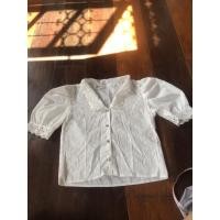 ราคา เสื้อ ฉลุ แขนแต่งลูกไม้ สีขาว (6951295159)