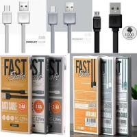 ราคา REMAX สายชาร์จ RC-129m/RC-129i สำหรับ Android/สำหรับiPhone USB (1M,แบน) (10397832721)