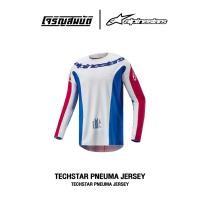 ราคา Alpinestars ชุดวิบาก (เสื้อ) รุ่น TECHSTAR PNEUMA สี BLUE MARS RED WHITE (24327341627)