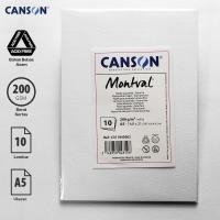 ราคา กระดาษ Aquarelle Canson Montval A5 10 200gsm (41605722474)