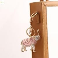 ราคา ช้างโลหะ พลอยเทียม พวงกุญแจช้างโลหะรูปร่างพวงกุญแจคริสตัลที่ละเอียดอ่อนสําหรับของขวัญวันเกิดวันครบรอบ (49301039791)