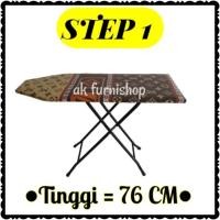 ราคา โต๊ะรีดผ้า 3-ใน-1 / โต๊ะรีดผ้าแบบยืน / โต๊ะรีดผ้าโครงเหล็ก (48951312233)