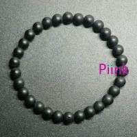 ราคา สร้อยข้อมือหิน นิลด้าน 6 มิล นิลดำ สีด้าน กำไลหินมงคล หินนำโชค กำไลหิน สร้อยข้อมือ กำไล ผู้หญิง ผู้ชาย by Piinkstore (2023780993)