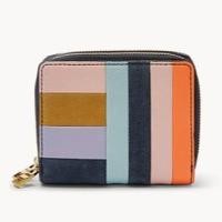 ราคา Fossil RFID Mini Multifunction Bright Patchwork (22369232977)