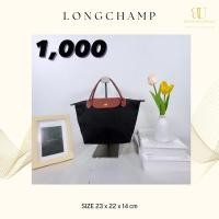 ราคา Longchampแท้ มือสอง ส่งต่อ 1,000 สีดำ หูสั้น ไซส์ s สภาพ 85% (24715164520)