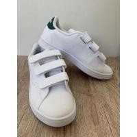 ราคา รองเท้ามือสอง "ADIDAS STAN SMITH" สีขาว-เขียว ของแท้ (24206925106)