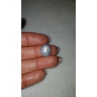 ราคา นิหร่าพม่าดิบ สตาร์ชัด สีควันบุหรี่ 5.95cts สีขาวอมฟ้าอ่อนๆ ควันบหรี่ Pre-Order (4666928906)