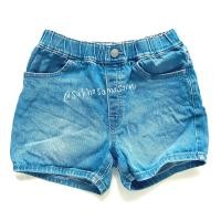 ราคา กางเกงยีนส์ขาสั้น เอวยางยืด มือ2 ยี่ห้อUniqlo (19994376054)