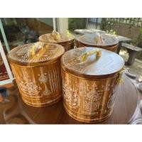 ราคา ถังออมสินไม้ลงยันต์ สำนักบ้านมงคลเศรษฐี อาจารย์คม สุพรรณบุรี (21108187184)