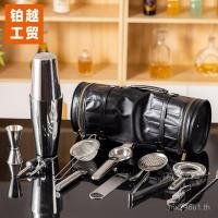 ราคา กระเป๋าบาร์เทนเดอร์สร้างสรรค์ชุด 14 ชิ้นชุดเครื่องมือบาร์เทนเดอร์สแตนเลสชุดเครื่องมือบาร์เทนเดอร์ชุดเครื่องมือเชคเกอร์ (55750859920)