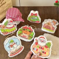 ราคา ฟองน้ำเยื่อไม้ไผ่ ฟองน้ำล้างจาน เยื่อไม้ไผ่ ฟองน้ำทำความสะอาด ลายคริสต์มาส ใช้ซ้าได้ บีบอัด สําหรับครัวเรือน (26042658819)