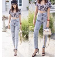 ราคา 【Major Made.】กางเกงยีนส์ทรงบอย Jeans House No.JH1118 (1490154895)