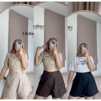 ราคา กางเกงขาสั้นกระเป๋าข้าง​ ไซส์ใหญ่​ (มีโค้ตลดทักมาค่ะ)​ (16786347356)