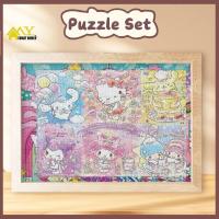 ราคา 200-1000 ชิ้น Sanrio puzzle, จิ๊กซอว์การ์ตูน DIY, Hello Kitty Kuromi, ของเล่นคลายเครียดสําหรับผู้ใหญ่, ของเล่นปริศนาสําหรับเด็ก My Melody เป็นของขวัญ -MP.6ไม่มี (26529732799)