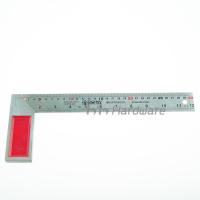 ราคา META ฉากวัดไม้ ฉากตาย สแตนเลส 12 นิ้ว หน้าใหญ่ งานช่างไม้ ไม้บรรทัดฉาก เมต้า I11-02 (1648438433)