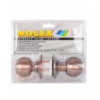 ราคา ลูกบิดประตู หัวกลม SOLEX 5500AC ทองแดงรมดำ (9535834717)