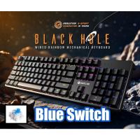 ราคา Neolution E-Sport Gaming Keyboard รุ่น BLACKHOLE ไฟ Rainbow LED มีทั้ง Blue/Red Switch (26529429133)
