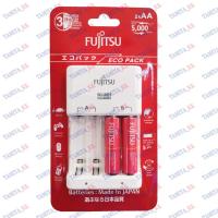 ราคา Fujitsu Eco Pack Basic Charger with 2pcs AA 950mah Battery Set ชุดเครื่องชาร์จพร้อมแบตเตอรี่ (23069972720)